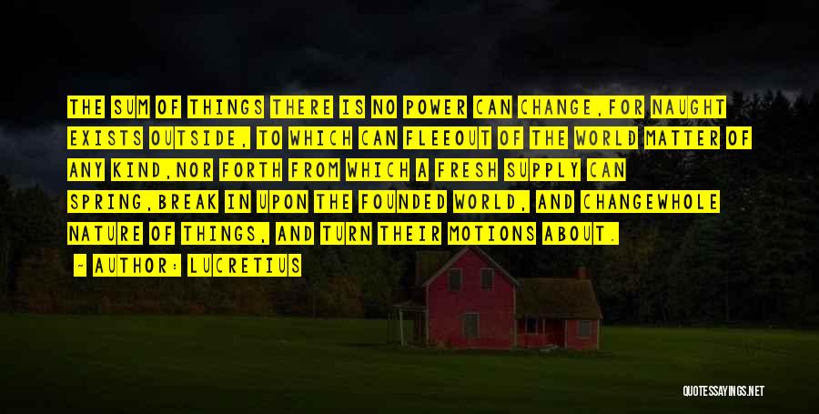 Power Supply Quotes By Lucretius