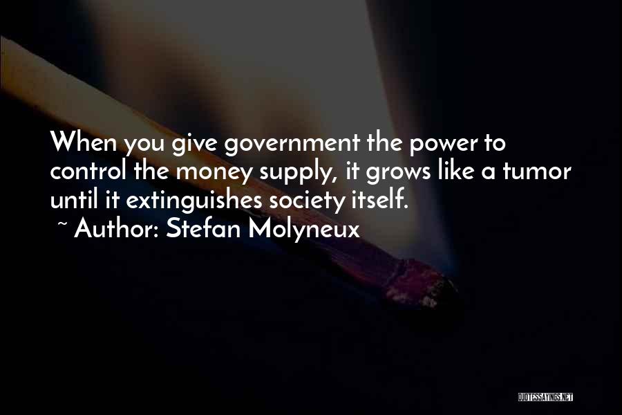 Power Supply Quotes By Stefan Molyneux