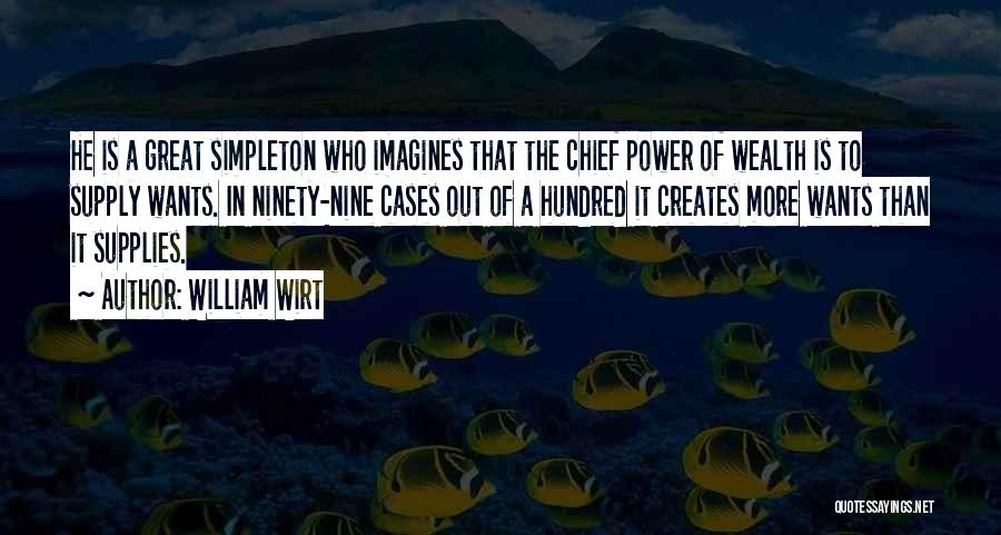 Power Supply Quotes By William Wirt