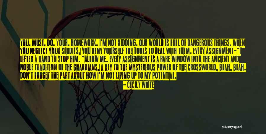 Power Tools Quotes By Cecily White Power Tools Quotes By Cecily White
