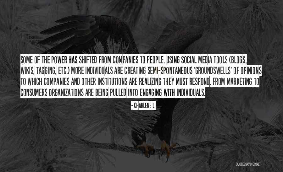 Power Tools Quotes By Charlene Li Power Tools Quotes By Charlene Li