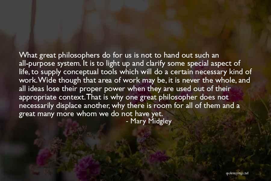 Power Tools Quotes By Mary Midgley