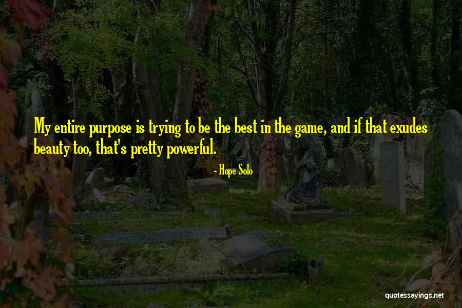 Powerful Game Quotes By Hope Solo Powerful Game Quotes By Hope Solo