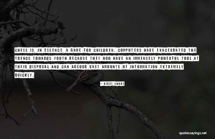 Powerful Game Quotes By Nigel Short Powerful Game Quotes By Nigel Short