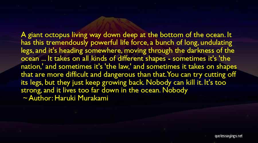 Powerful Life Force Quotes By Haruki Murakami