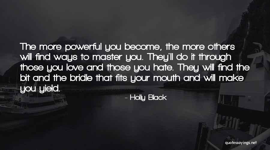 Powerful Love Quotes By Holly Black Powerful Love Quotes By Holly Black