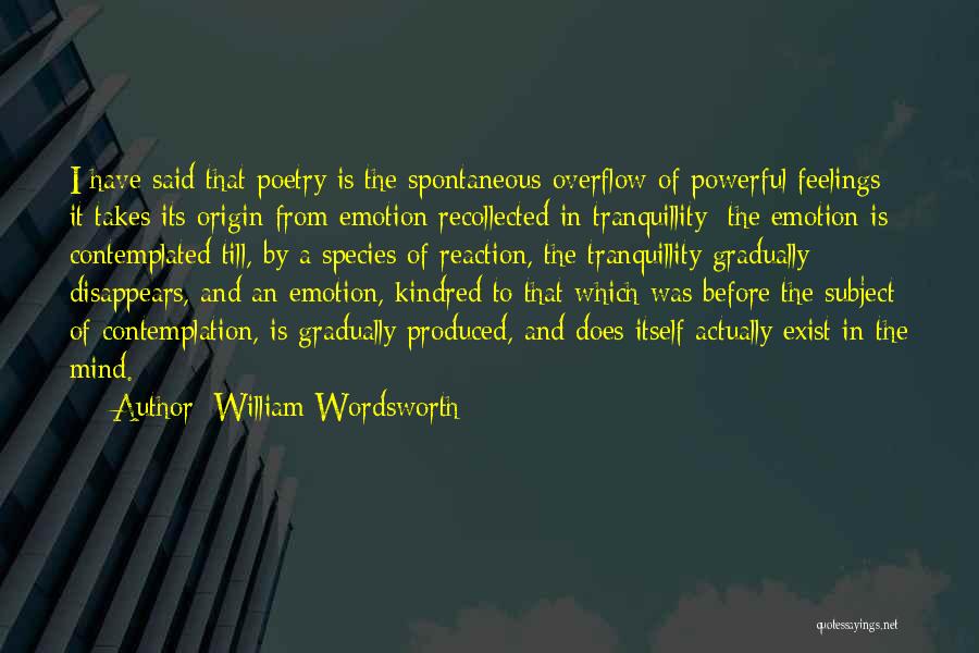 Powerful Mind Quotes By William Wordsworth