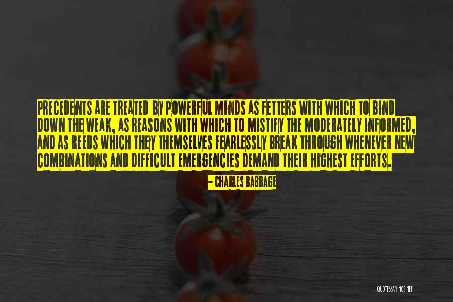 Powerful Minds Quotes By Charles Babbage Powerful Minds Quotes By Charles Babbage