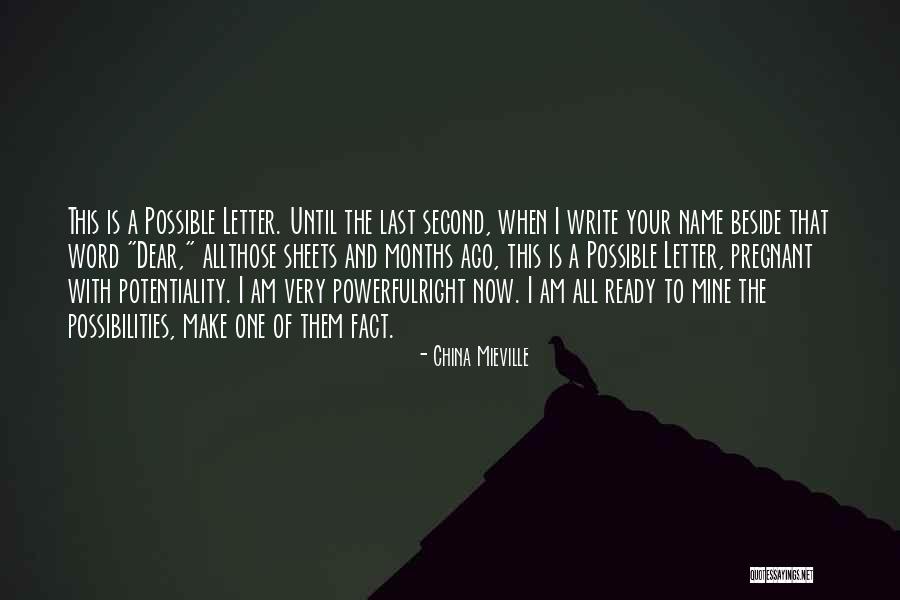 Powerful One Word Quotes By China Mieville Powerful One Word Quotes By China Mieville