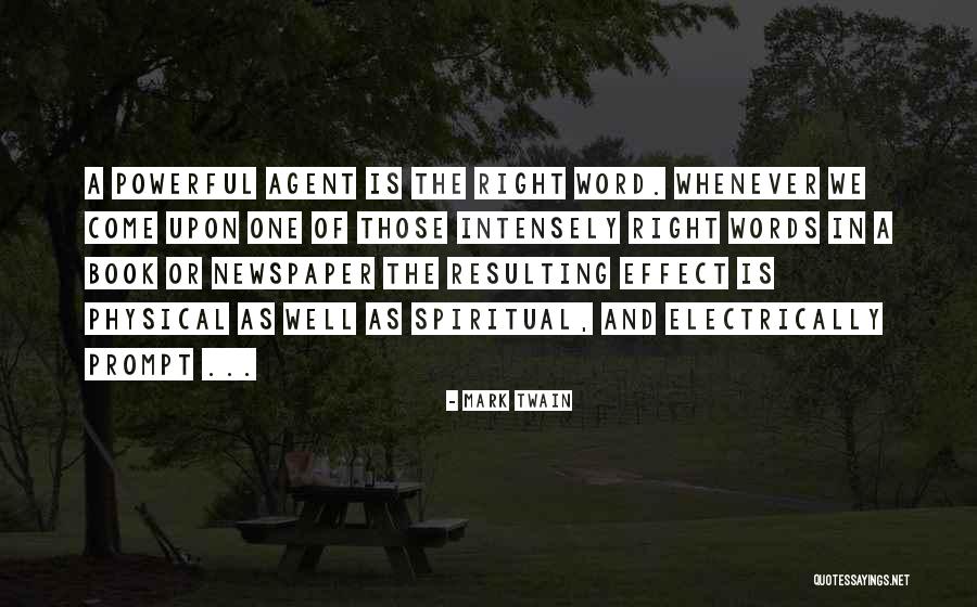 Powerful One Word Quotes By Mark Twain Powerful One Word Quotes By Mark Twain