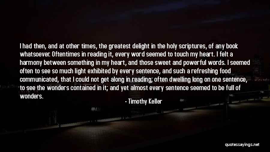 Powerful One Word Quotes By Timothy Keller Powerful One Word Quotes By Timothy Keller