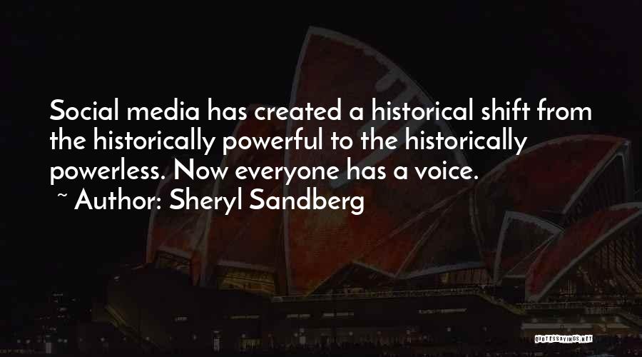 Powerful Powerless Quotes By Sheryl Sandberg