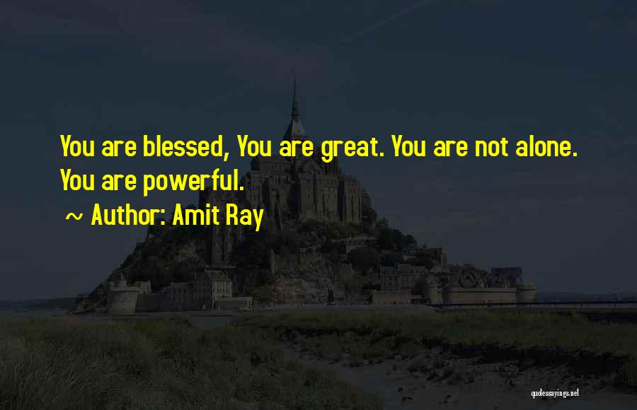 Powerful Thoughts Quotes By Amit Ray