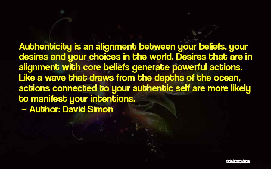 Powerful Wave Quotes By David Simon