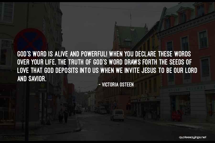 Powerful Word Of God Quotes By Victoria Osteen