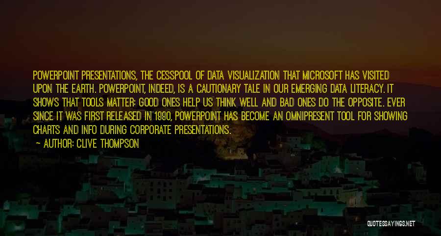 Powerpoint Presentations Quotes By Clive Thompson
