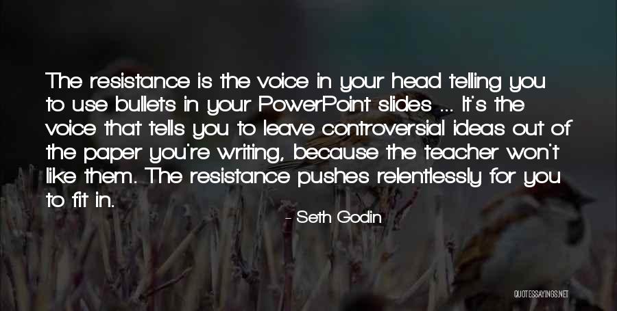 Powerpoint Slides With Quotes By Seth Godin