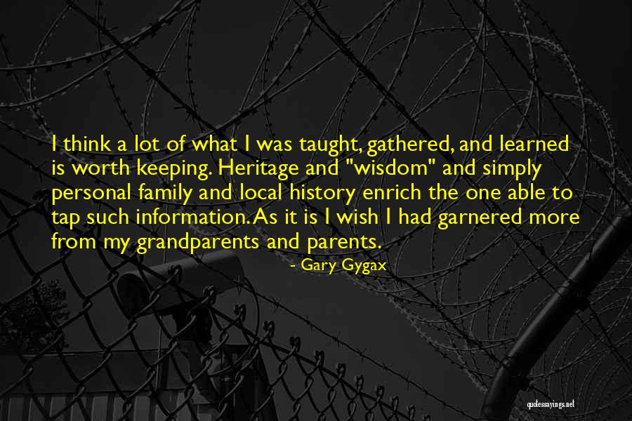 Powless Guest Quotes By Gary Gygax Powless Guest Quotes By Gary Gygax
