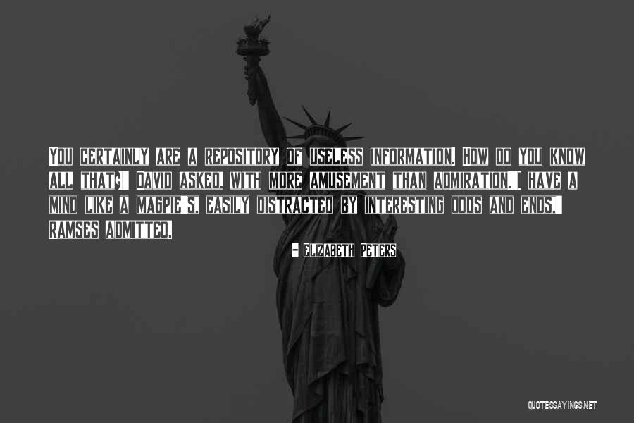 Pr Stata Aumentada Quotes By Elizabeth Peters