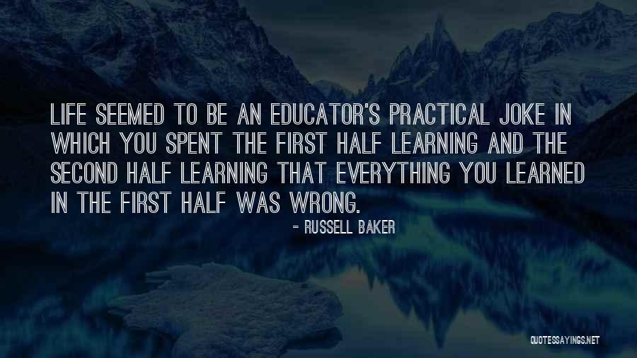 Practical Joke Quotes By Russell Baker Practical Joke Quotes By Russell Baker