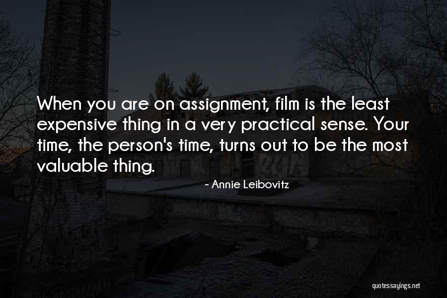 Practical Person Quotes By Annie Leibovitz