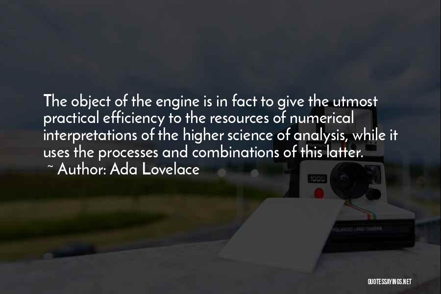 Practical Science Quotes By Ada Lovelace