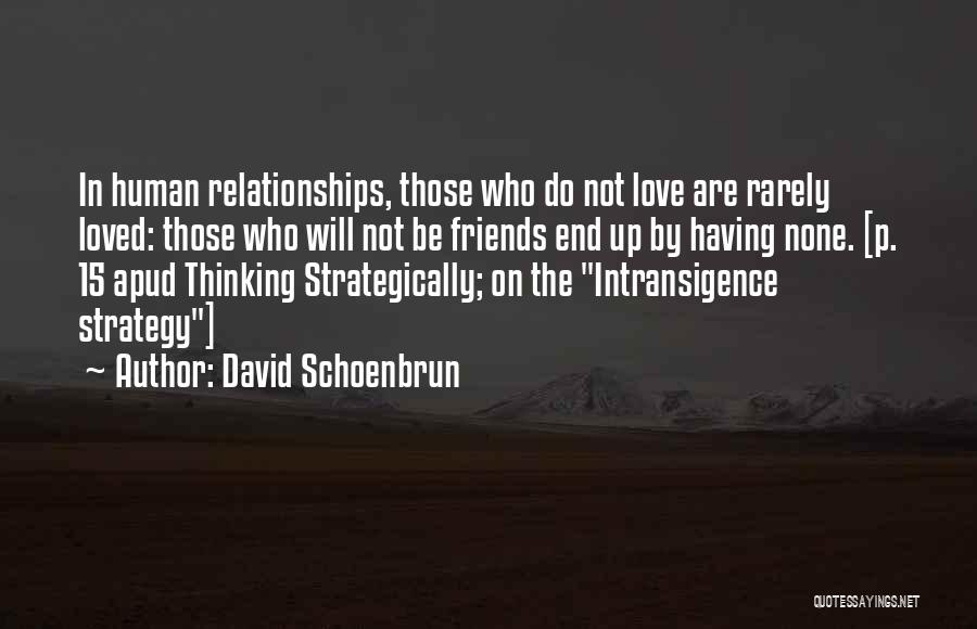 Practical Thinking Quotes By David Schoenbrun