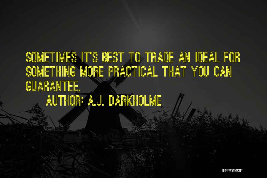 Practicality Quotes By A.J. Darkholme