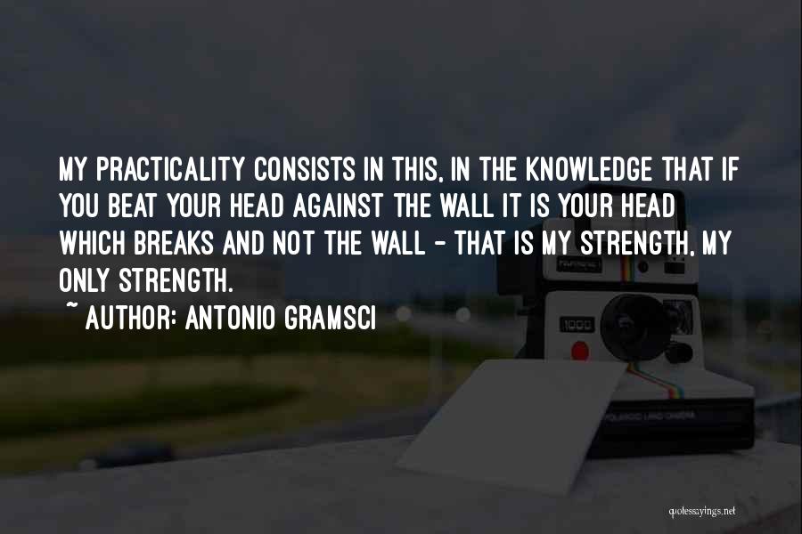 Practicality Quotes By Antonio Gramsci
