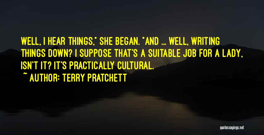 Practically Quotes By Terry Pratchett