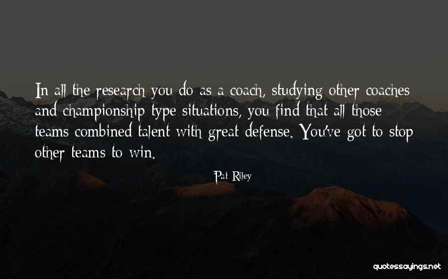 Practicas De Ingles Quotes By Pat Riley Practicas De Ingles Quotes By Pat Riley