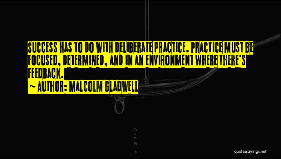 Practice And Success Quotes By Malcolm Gladwell