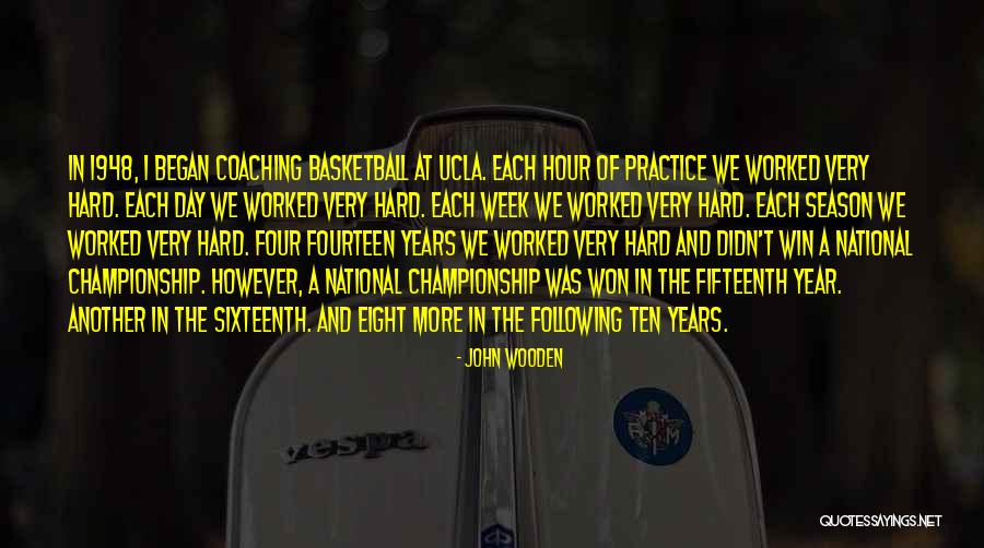 Practice And Winning Quotes By John Wooden Practice And Winning Quotes By John Wooden