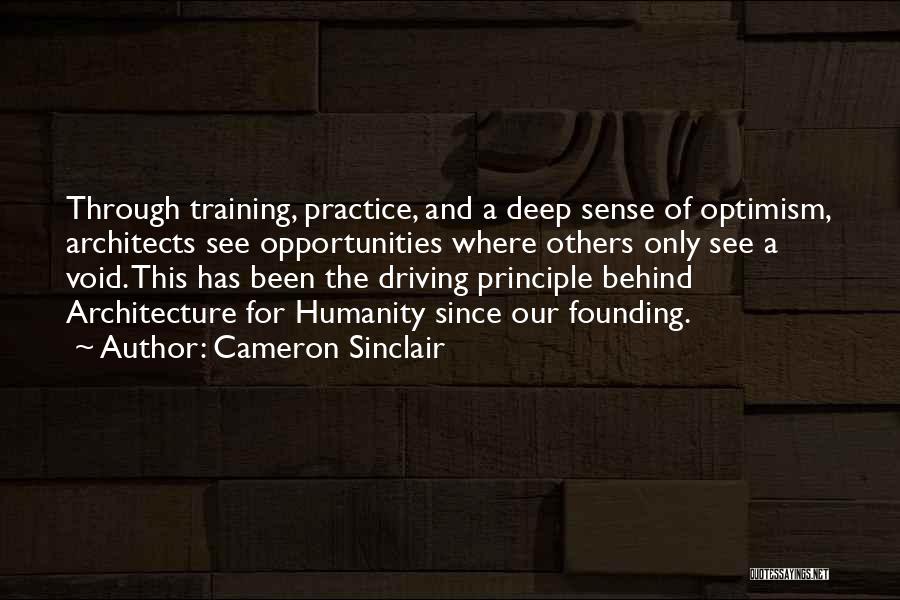 Practice Driving Quotes By Cameron Sinclair