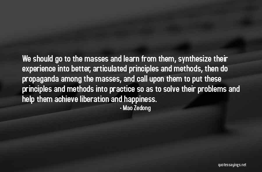 Practice Happiness Quotes By Mao Zedong Practice Happiness Quotes By Mao Zedong