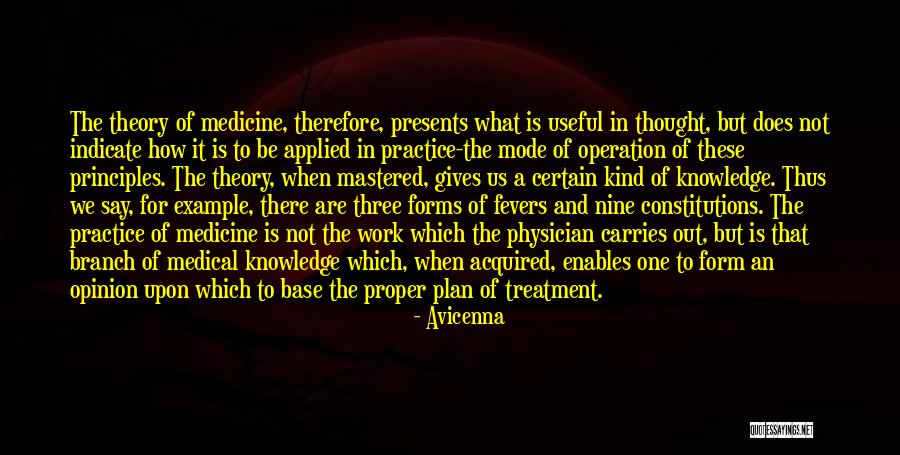 Practice Of Medicine Quotes By Avicenna Practice Of Medicine Quotes By Avicenna