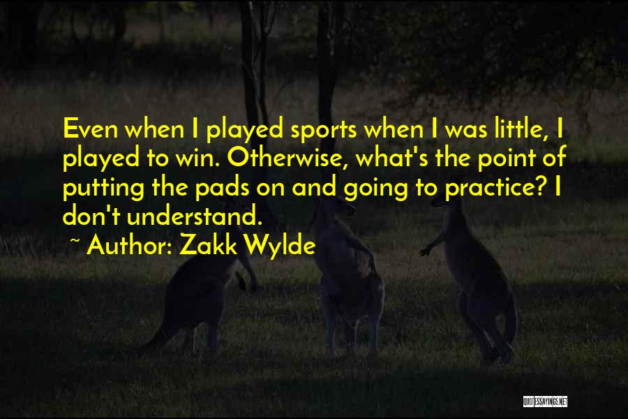 Practice Sports Quotes By Zakk Wylde