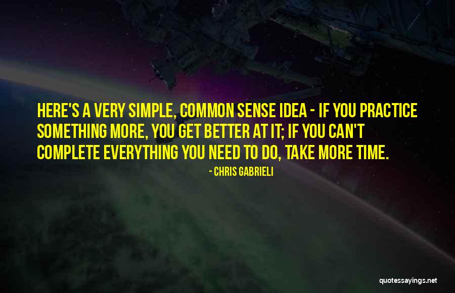 Practice To Get Better Quotes By Chris Gabrieli Practice To Get Better Quotes By Chris Gabrieli