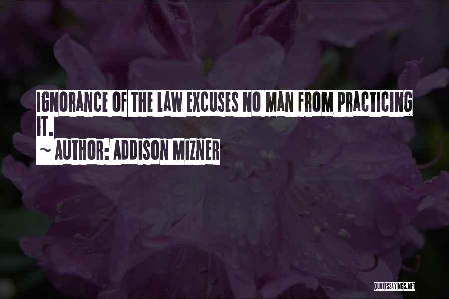 Practicing Law Quotes By Addison Mizner