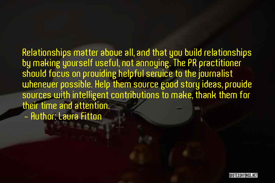 Practitioner Quotes By Laura Fitton