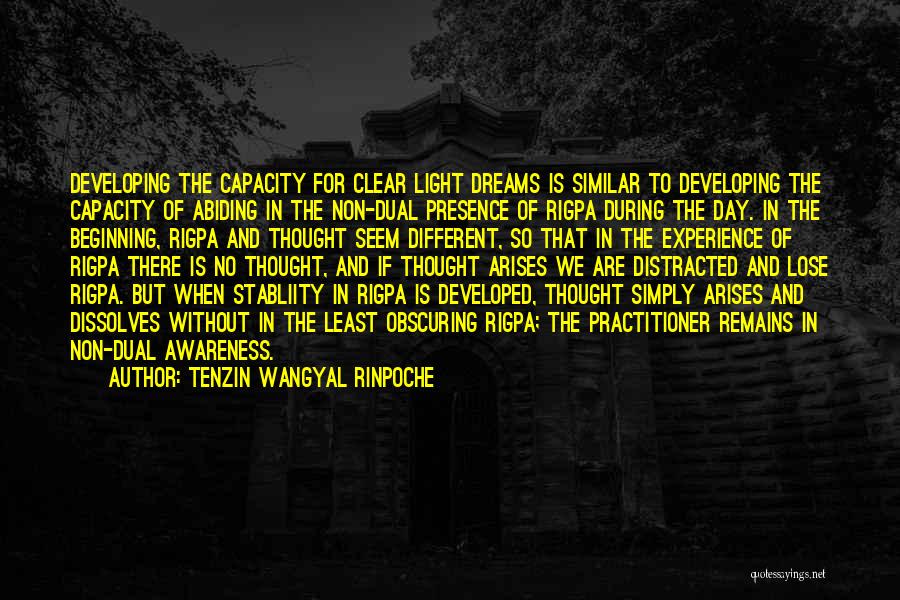 Practitioner Quotes By Tenzin Wangyal Rinpoche