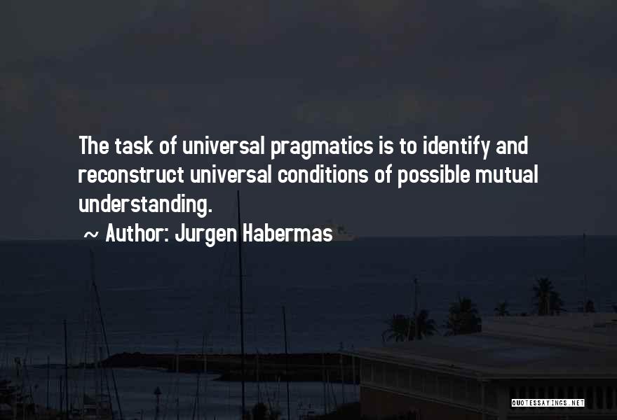 Pragmatics Quotes By Jurgen Habermas