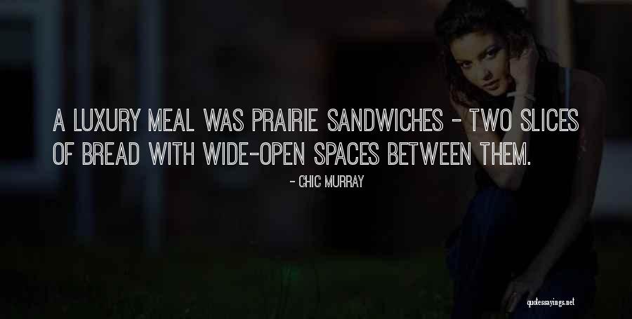 Prairie Quotes By Chic Murray