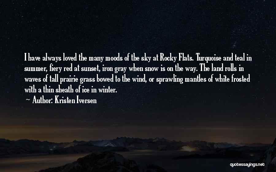 Prairie Sky Quotes By Kristen Iversen