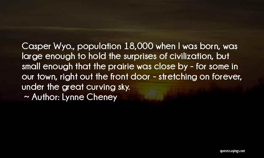 Prairie Sky Quotes By Lynne Cheney