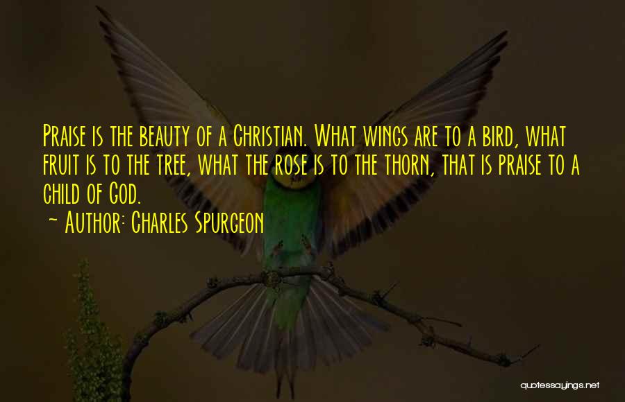 Praise Christian Quotes By Charles Spurgeon