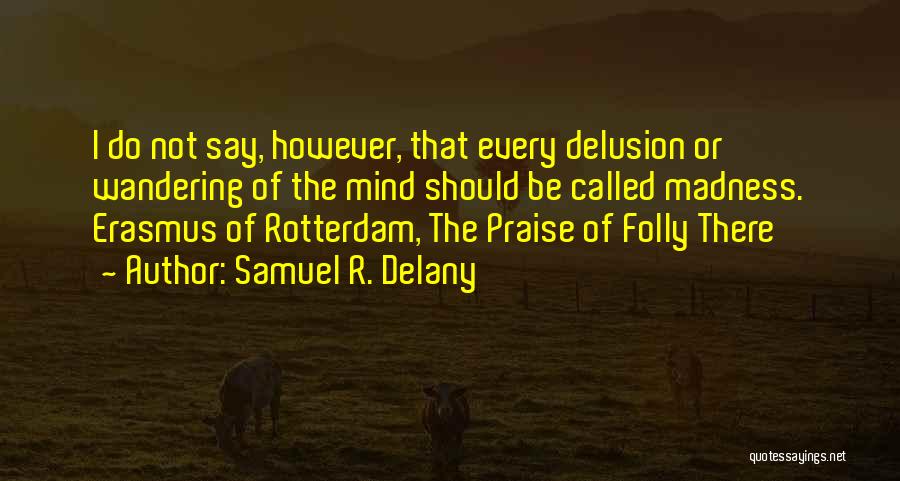 Praise Of Folly Quotes By Samuel R. Delany