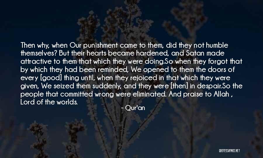 Praise The Lord Quotes By Qur'an Praise The Lord Quotes By Qur'an