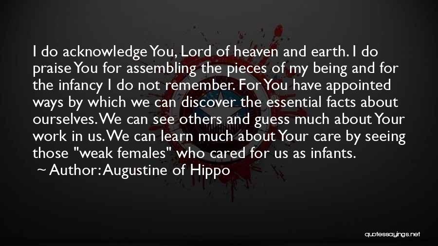 Praise You Lord Quotes By Augustine Of Hippo