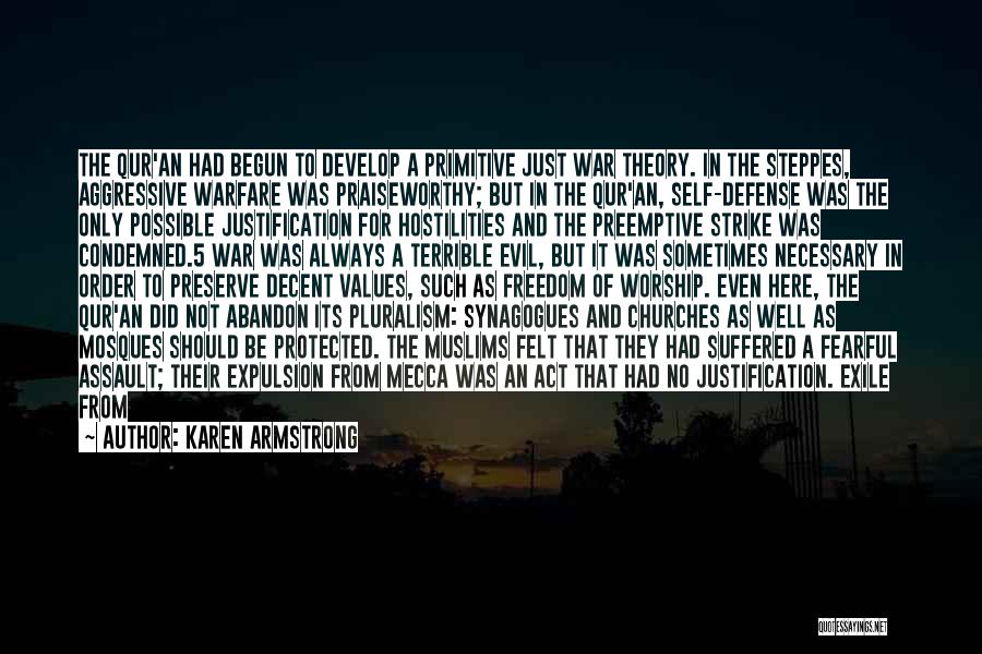 Praiseworthy Quotes By Karen Armstrong